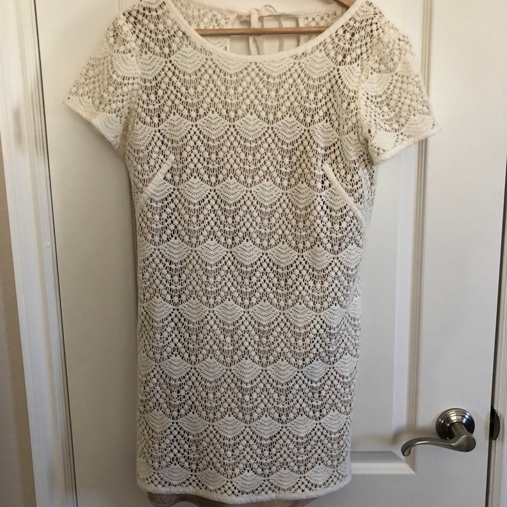 Lace dress from Loft